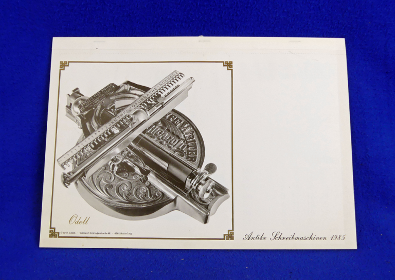 Kalender Antike Schreibmaschinen 1985
